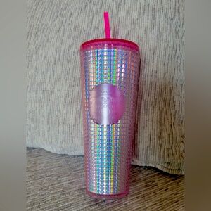 Starbucks Pink Iridescent Venti Tumbler
